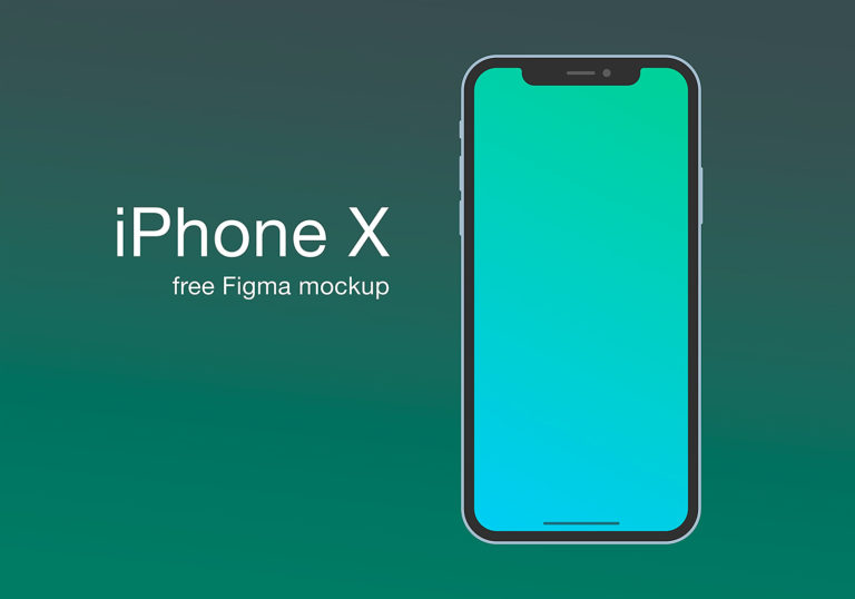 Download iPhone X Figma Mockup Free | Mockup World HQ