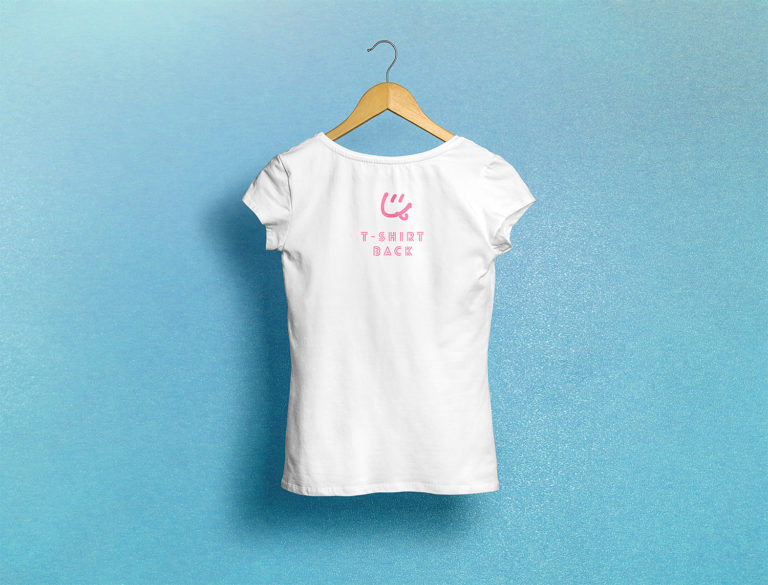 Download Woman T-Shirt Free Mockup | Mockup World HQ