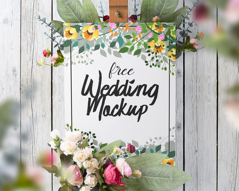 Download Free-Wedding-Mockup-01 | Mockup World HQ