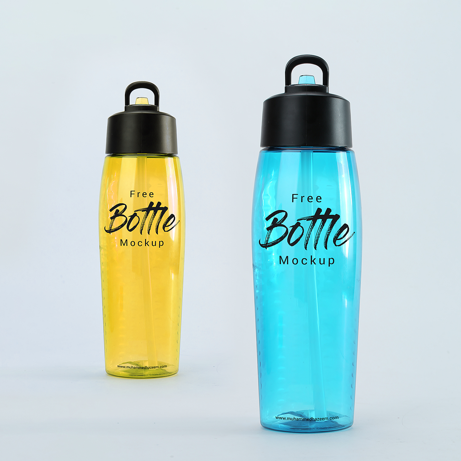 Download Free Water Plastic Bottle Mockup | Mockup World HQ