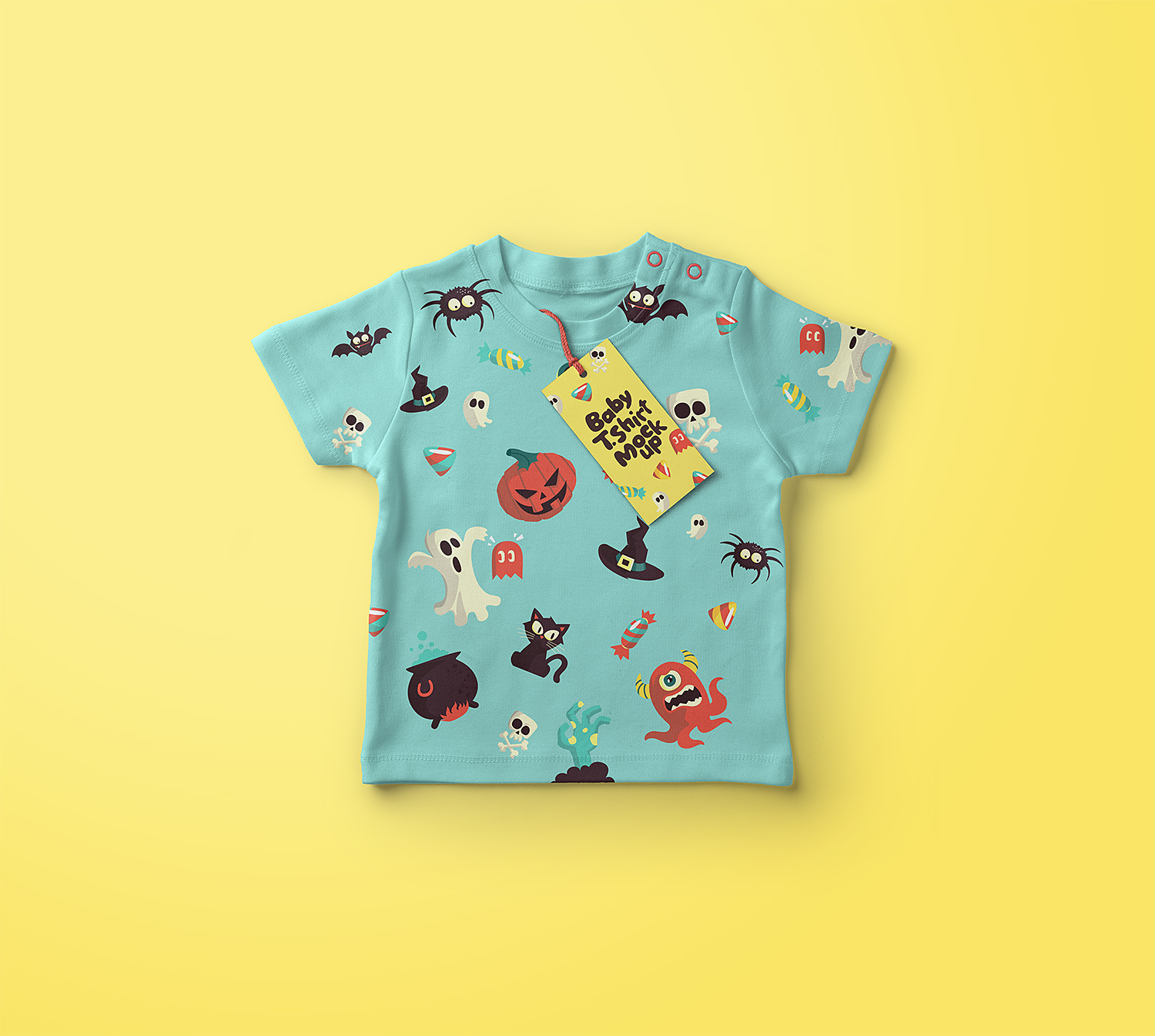 Download Baby T-Shirt Free Mockup | Mockup World HQ