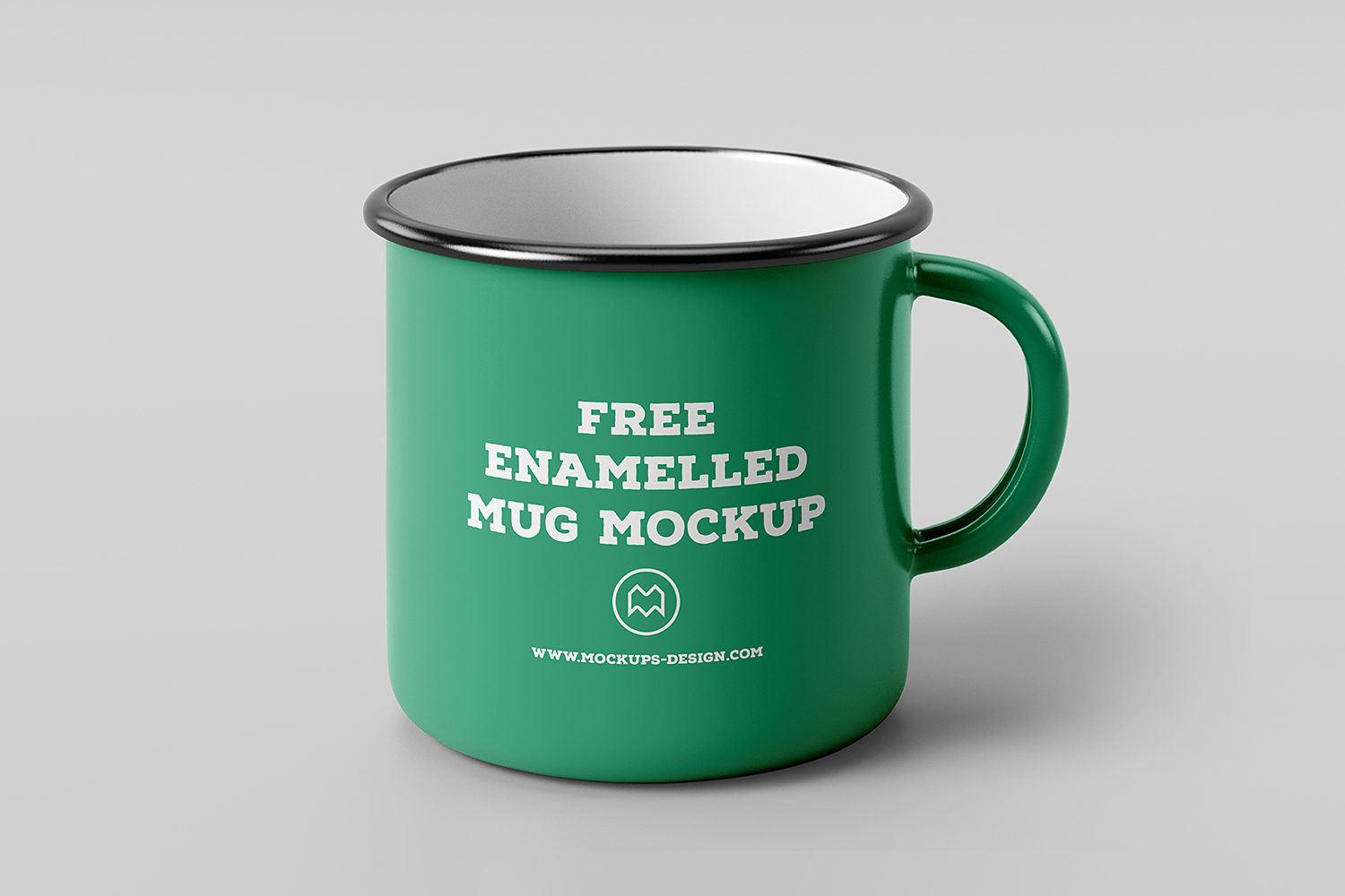 Download Free Enamel Mug Mockup | Mockup World HQ