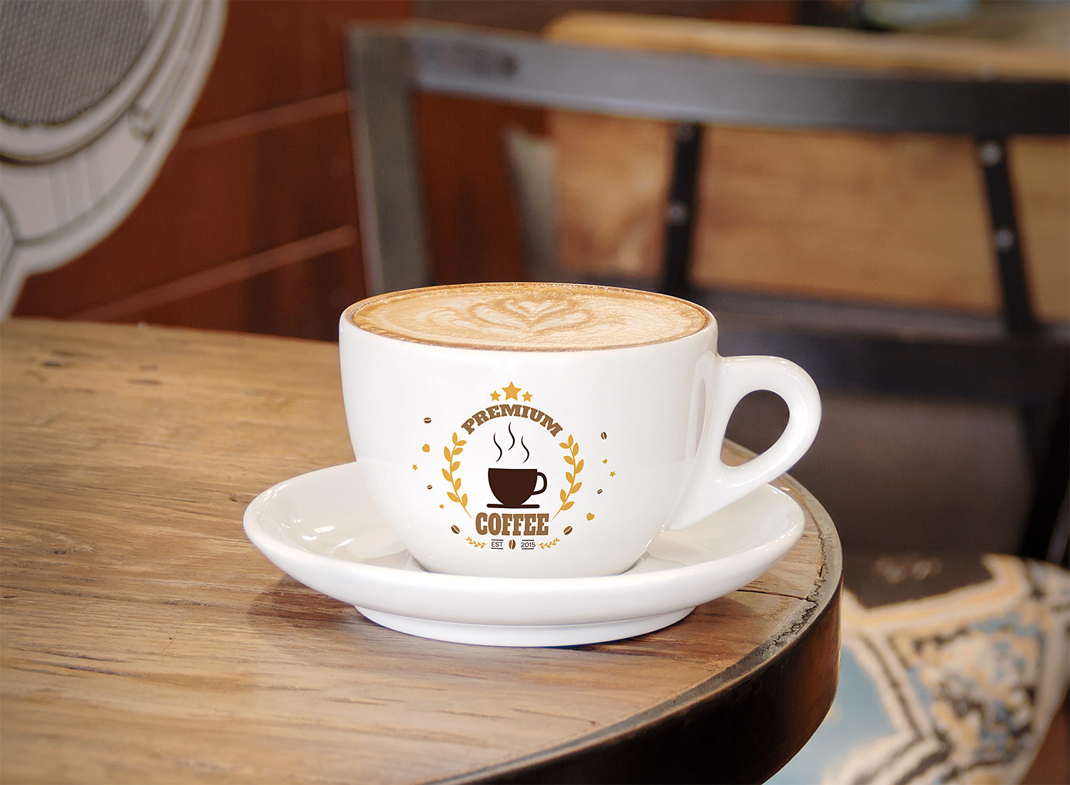 Download Free Branding Coffee Cup Logo Mockup | Mockup World HQ