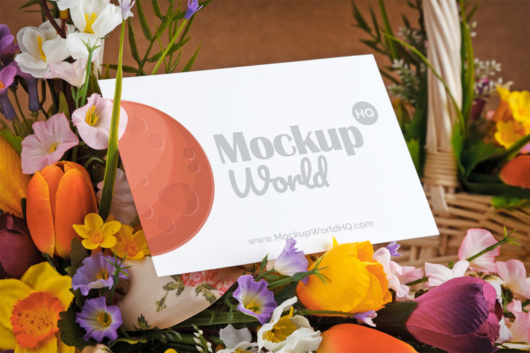 Free Greeting Card Mockup 