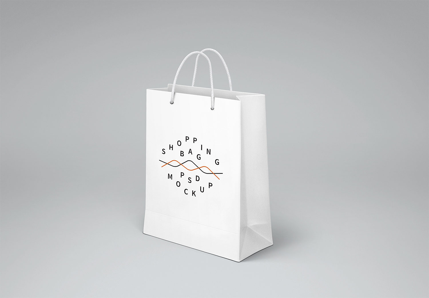 Free Shopping Bag Mockup | Mockup World HQ