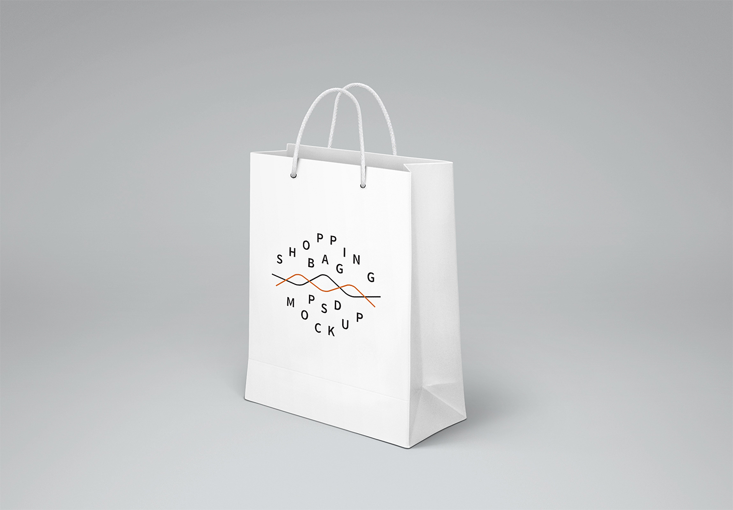 Free Shopping Bag Mockup | Mockup World HQ