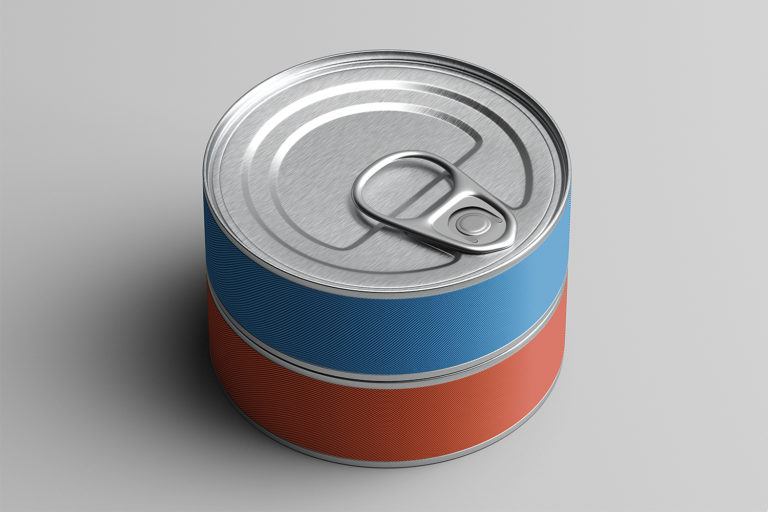 Download Free-Short-Tin-Can-Mockup-02 | Mockup World HQ