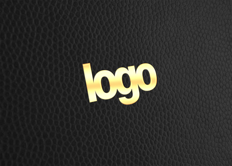 Download Leather-Embossed-Foiled-Logo-Mockup | Mockup World HQ