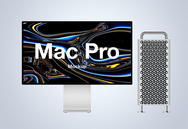 Download Free-Mac-Pro-Mockup | Mockup World HQ