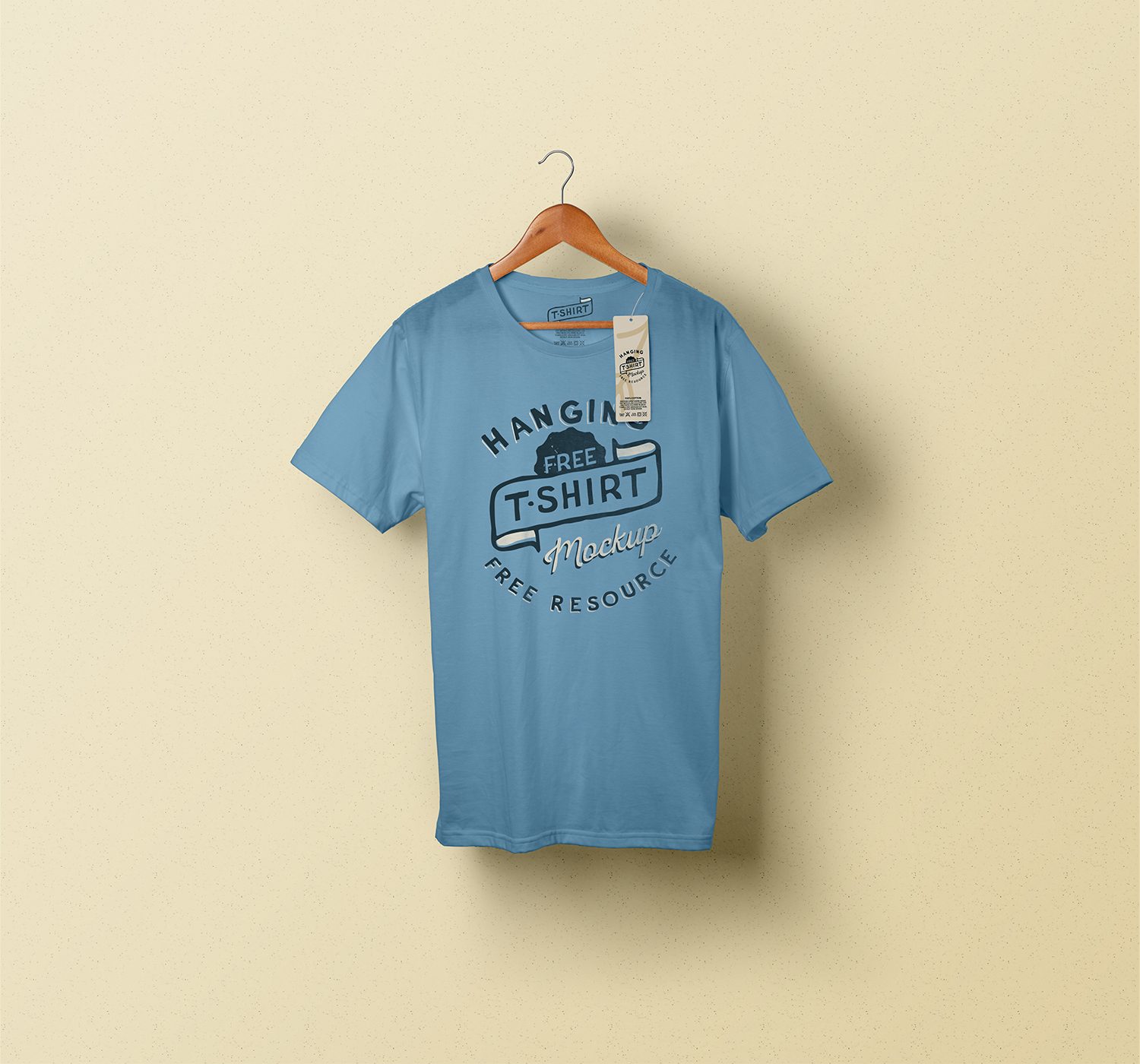 Download Classic PSD T-Shirt Mockup | Mockup World HQ