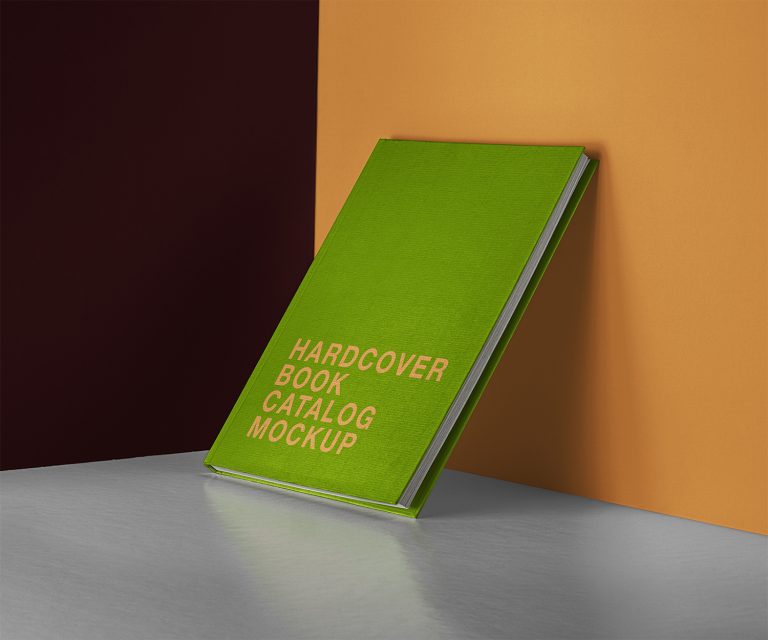 Download PSD Hardcover Catalog/Book Free Mockup | Mockup World HQ